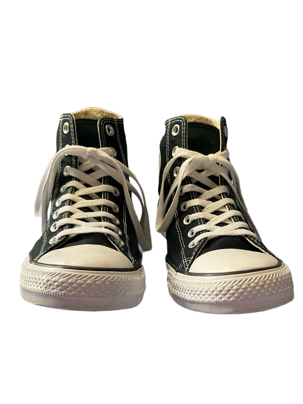 Converse Chuck Taylor All Star Shoes Mens 10 Black Hi Tops Casual Skater M9160 - Picture 14 of 16